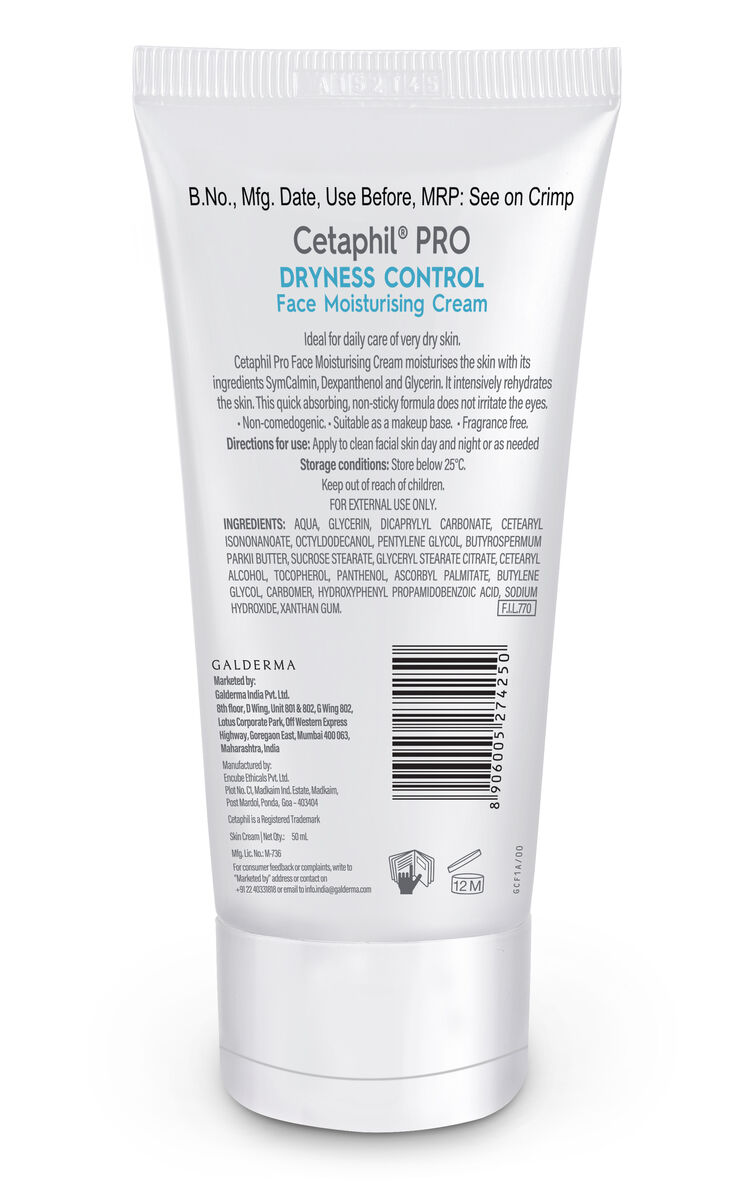 Cetaphil Pro Dryness Face Moisturizing Cream
